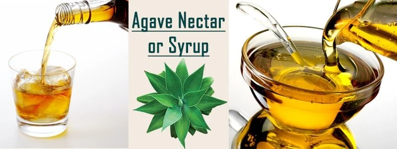 agave nectar or syrup