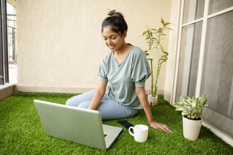 Artificial Grass for Balcony Garden in India