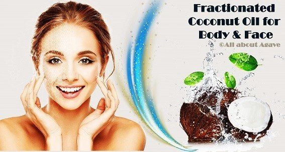 Fractionated Coconut Oil For Body And Face