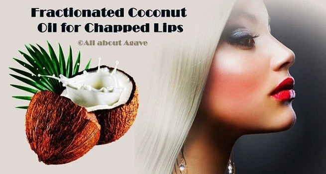 Fractionated Coconut Oil For Chapped Lips