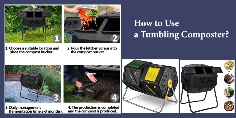 Using A Tumbling Composter