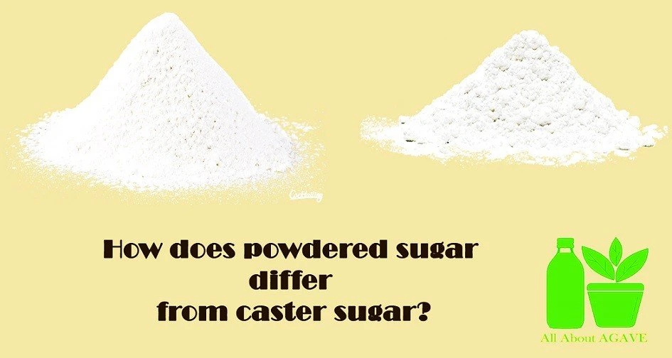 Powdered Sugar Differ From Caster Sugar