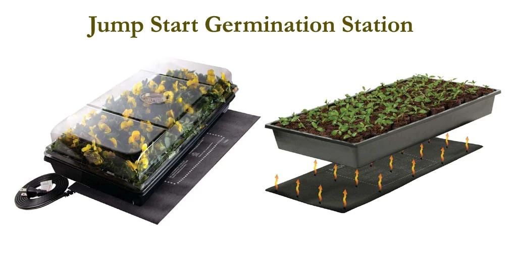 Jump Start Germination Station – Review Hydrofarm CK64050 with Heat Mat