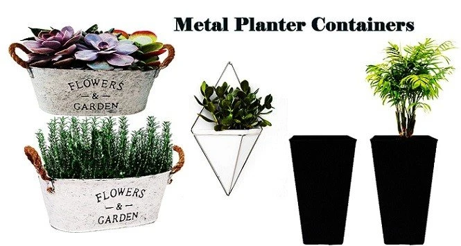 Metal Planter Containers