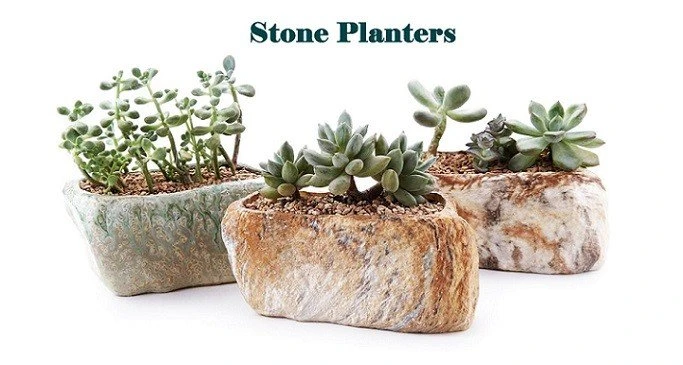 Stone Planter Pots