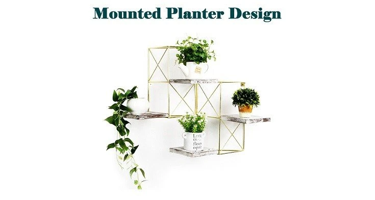 Mounted Planter Pots