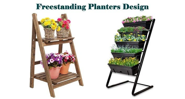 Freestanding Planter Pots