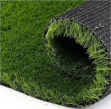 Yellow weave 5 x 10 feet high - density artificial grass: